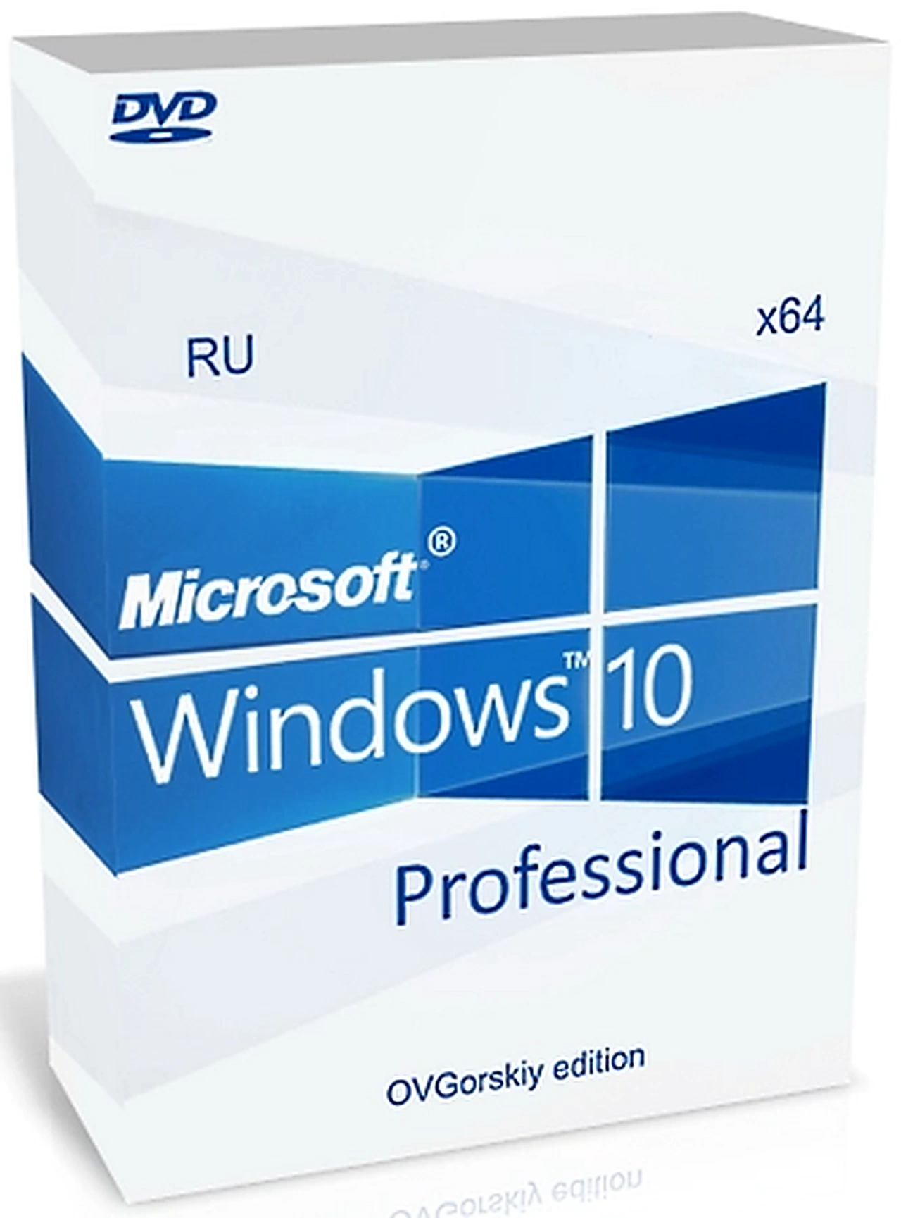 Windows 10 Professional VL x64 22H2 RU by OVGorskiy 08.2026